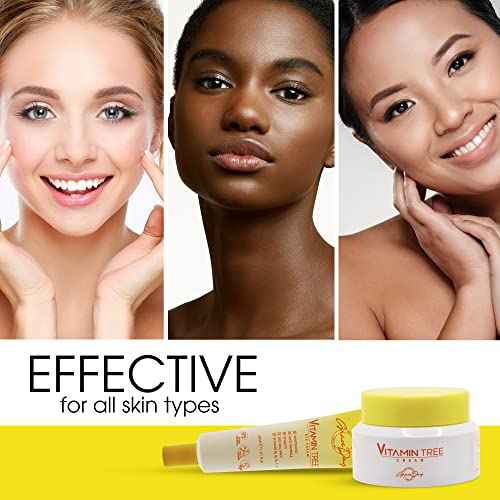 100% Certified Vegan Vitamin Tree Cream. Contains Vitamin C, Provitamin B5, vitamin E & B3. Effective Against Acne & Dark Spots and Sun Damage. Anti-Aging, Anti-Wrinkle Day and Night Cream with Natural Ingredients. 1,69 oz ? Made in Korea (Face Cream)