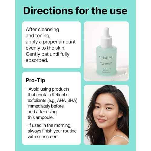 Charde Niacinamide 25% Snow Ampoule for Face, Dark Spot Care for Hyperpigmentation, Freckles & Sun Spots | Radiance Boosting with White Garcinia & Arbutin, Korean Skin Care, 1.01 fl. oz.