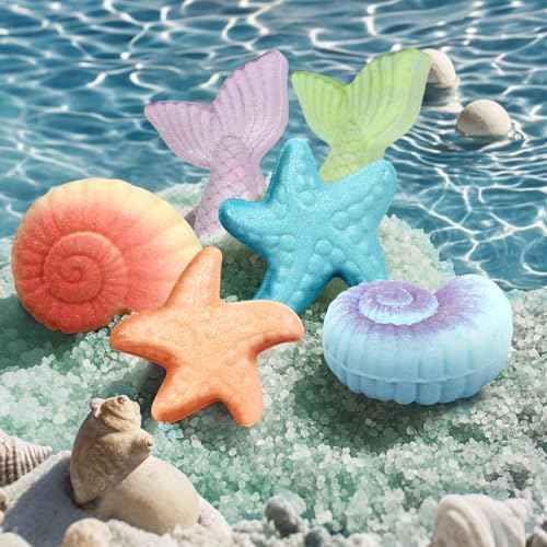 Bath Bombs for Kids, Magical Mermaid Bath Bomb Gifts for Kids ? Bath Bombs for Girls and Boys