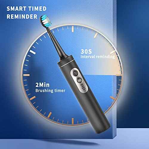 Electric Toothbrush with Water Flosser, 3 in 1 Electric Toothbrush with 4 Modes, Toothbrush and Water Flosser Combo for Adults, Water Flosser Portable for Travel and Home