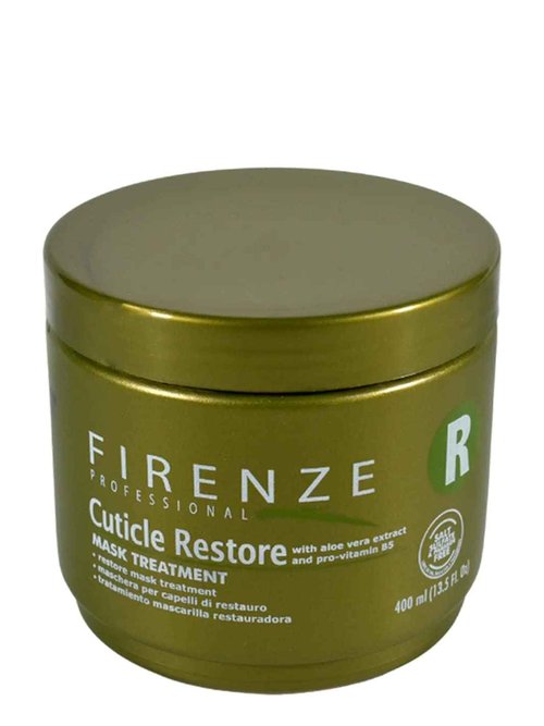 Firenze Professional Cuticle Restore Mask Treatment (salt sulfate & paraben free) 13.5 oz with Free Red Gift Bag