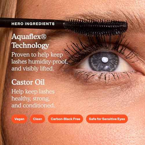 Tower 28 Mascara ? Volumizing & Lengthening Lash Makeup | No Clumping, No Flaking, Smudge-Free | Gentle for Sensitive Eyes, Eco-Conscious Packaging ? Jet Black