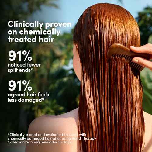 Coco & Eve Bond Therapy Pro Bond Shampoo & Conditioner Set. Strengthening Bond-Building with Cutibond¢â Repair Complex. Nourishes & Reduces Breakage for Chemically Treated, Damaged Hair (18.94 fl oz)