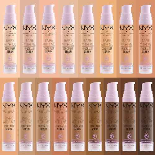 NYX PROFESSIONAL MAKEUP Bare With Me Concealer Serum, Concealer Makeup For Up To 24Hr Hydration - Beige