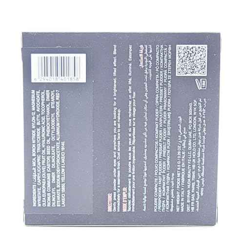 HUDA BEAUTY Easy Bake and Snatch Pressed Talc-Free Brightening and Setting Powder Cherry Blossom