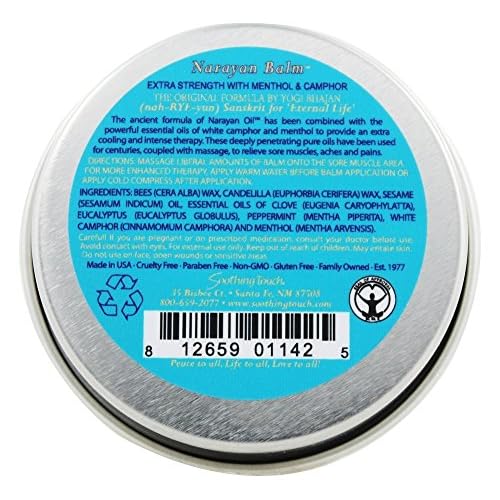 SOOTHING TOUCH NARAYAN BALM,X-STRENGTH, 1.5 OZ CASE_6