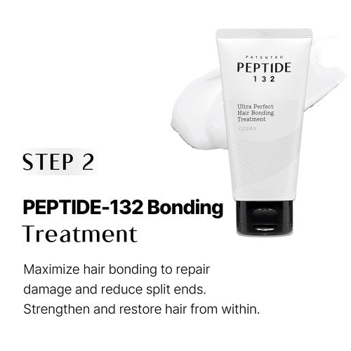 COSRX PEPTIDE 132 Hair Shampoo & Treatment Set - Bonding Shampoo + Bonding Treatment