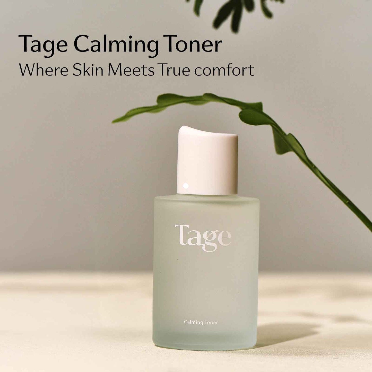 Tage Calming Toner, Soothe Sensitive and Irritated Skin,Korean Skin Care, Cypress Water, Vegan, Not Tested on Animals, (3.38fl.oz /100ml)