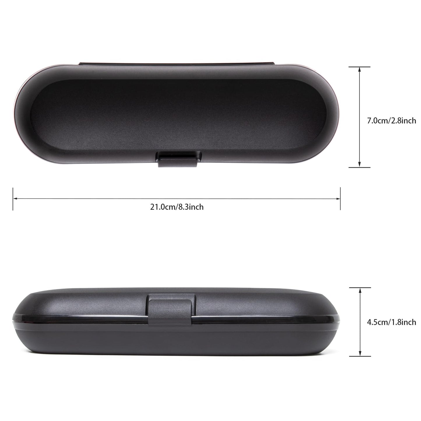 Nincha Electric Toothbrush Travel Case for Oral B & Philips Sonicare,Black