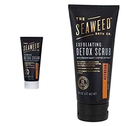 Seaweed Bath Detox Refresh Cream and Scrub Bundle