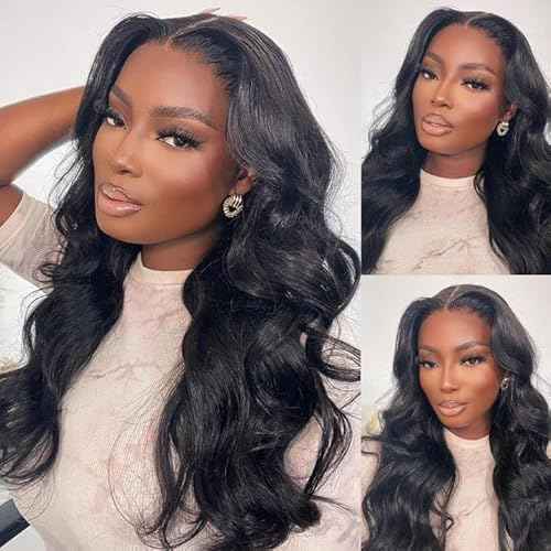 Body Wave Human Hair Bundles 16 18 20 Inch 12A Body Wave bundles Unprocessed Brazilian Virgin Hair 3 Bundles Human Hair Deals Real Human Hair Natural Black Color
