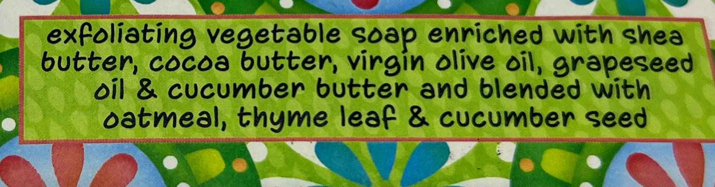 Greenwich Bay Trading Co. - 6.4 Ounces, Garden Shea Butter - 3 Bar Soaps - Cucumber and Freesia