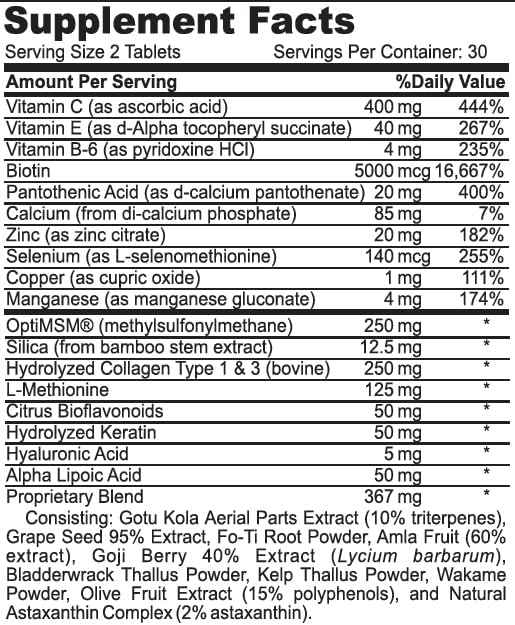 Newopure: Natural Hair Growth Vitamins, Stops Hair Loss, Regrows Hair, Blocks DHT, Stimulates New Growth, Promotes Thicker and Fuller Hair. Men & Women (30 Day Supply)