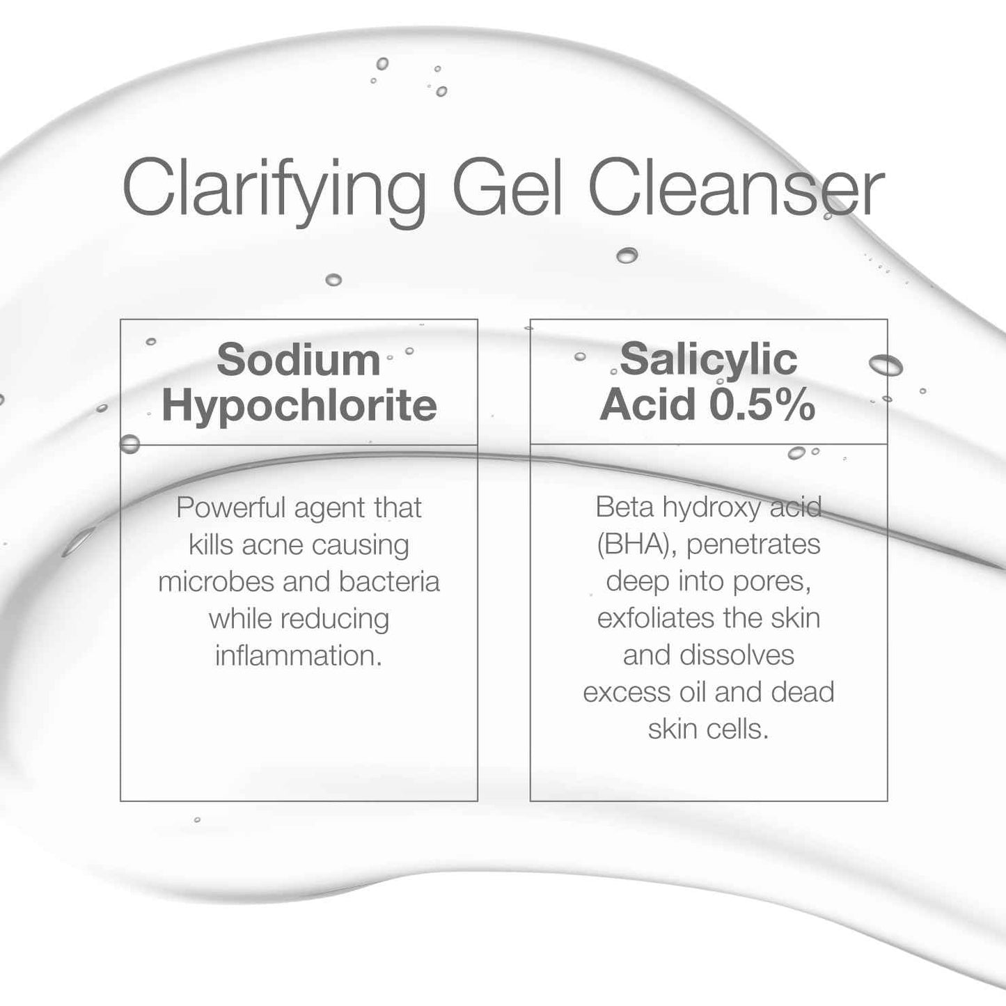 CLn® Acne Cleanser-Facial Cleanser with 0.5% Salicylic Acid to Eliminate Blackheads & Breakouts, Oil-Free & Fragrance-Free, 3.4 fl. oz.