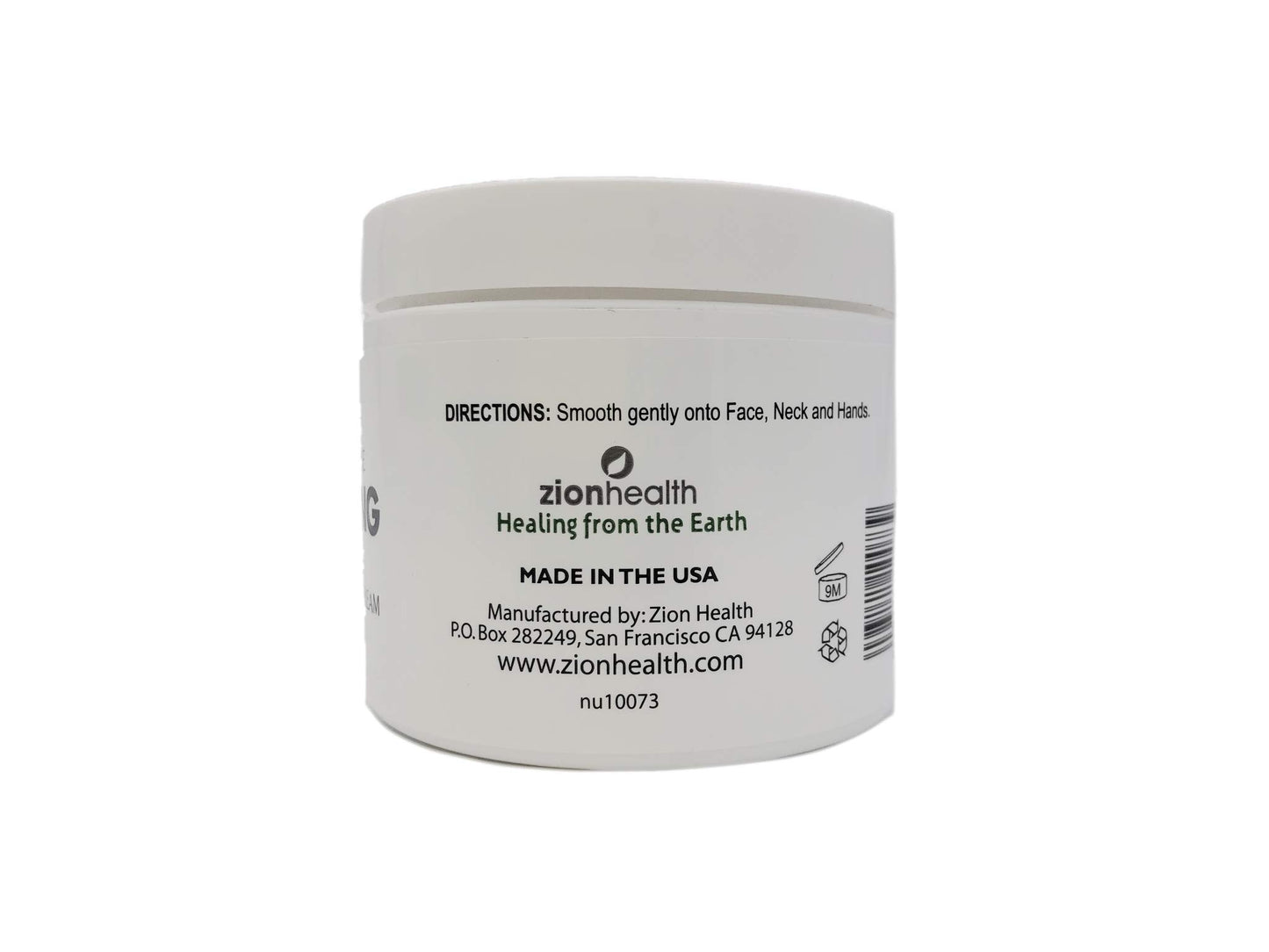 Adama Hydrating Cream Zion Health 4 oz Cream