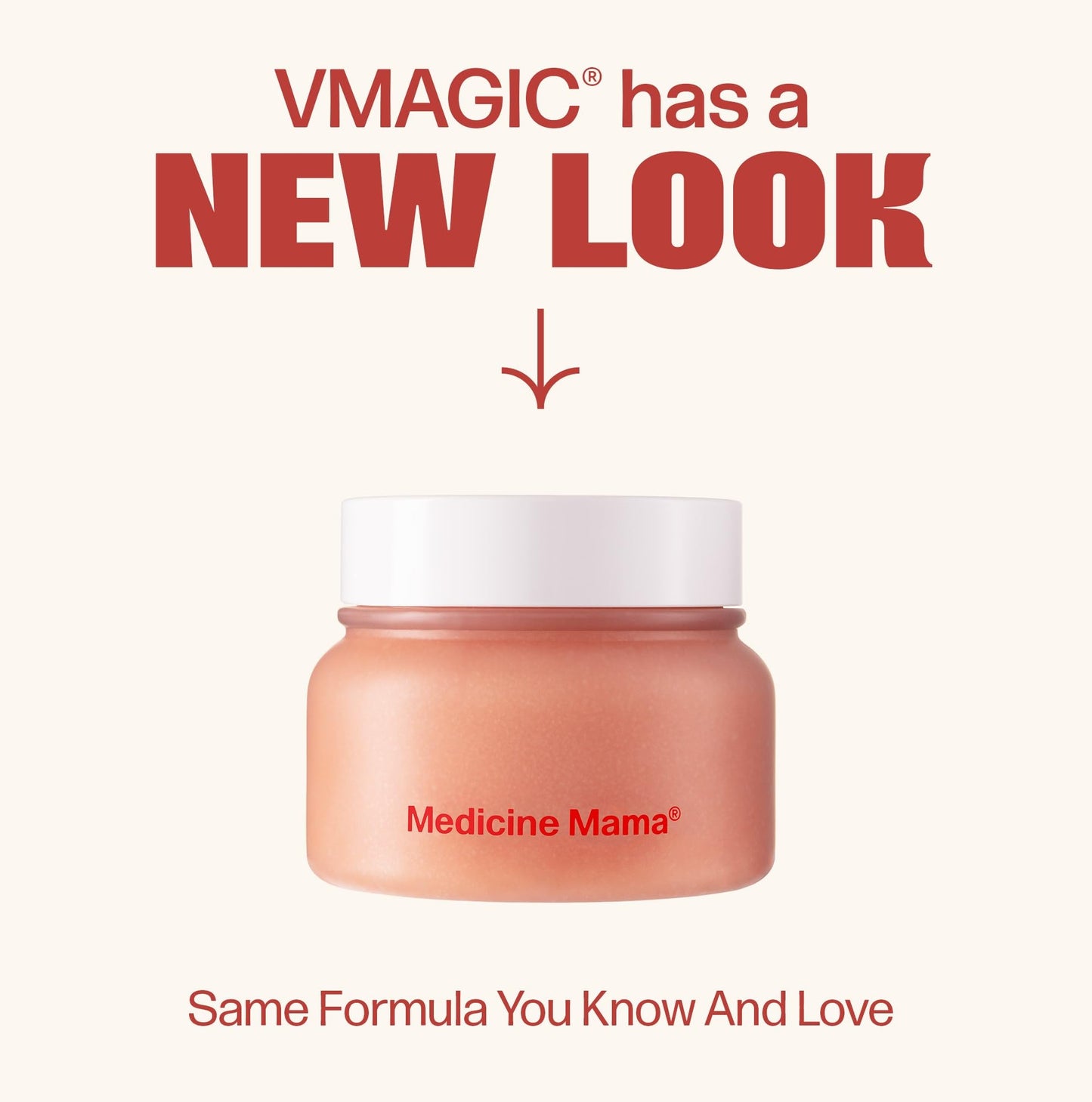 VMAGIC by Medicine Mama Grooming Polish – All-Natural Exfoliating Sugar Scrub – Preps Skin & Body for Grooming, Helps Prevent Ingrown Hairs – Brazilian Wax & Bikini Shave Aftercare – 4.5 oz