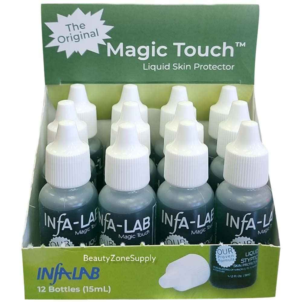 Infa-Lab MAGIC TOUCH Liquid Styptic Skin Protector Stop Bleeding