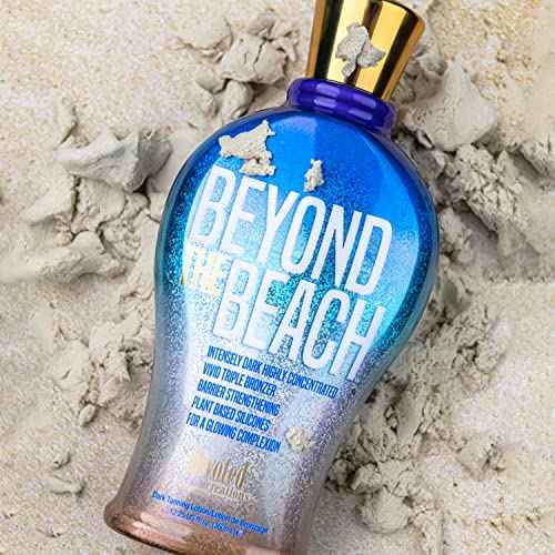 Devoted Creations Beyond the Beach - Intensely Dark Highly Concentrated Vivid Bronzer Barrier Strengthening Plant Based Silicones Boosts Cellular Energy & Luminosity - 12.25 oz.