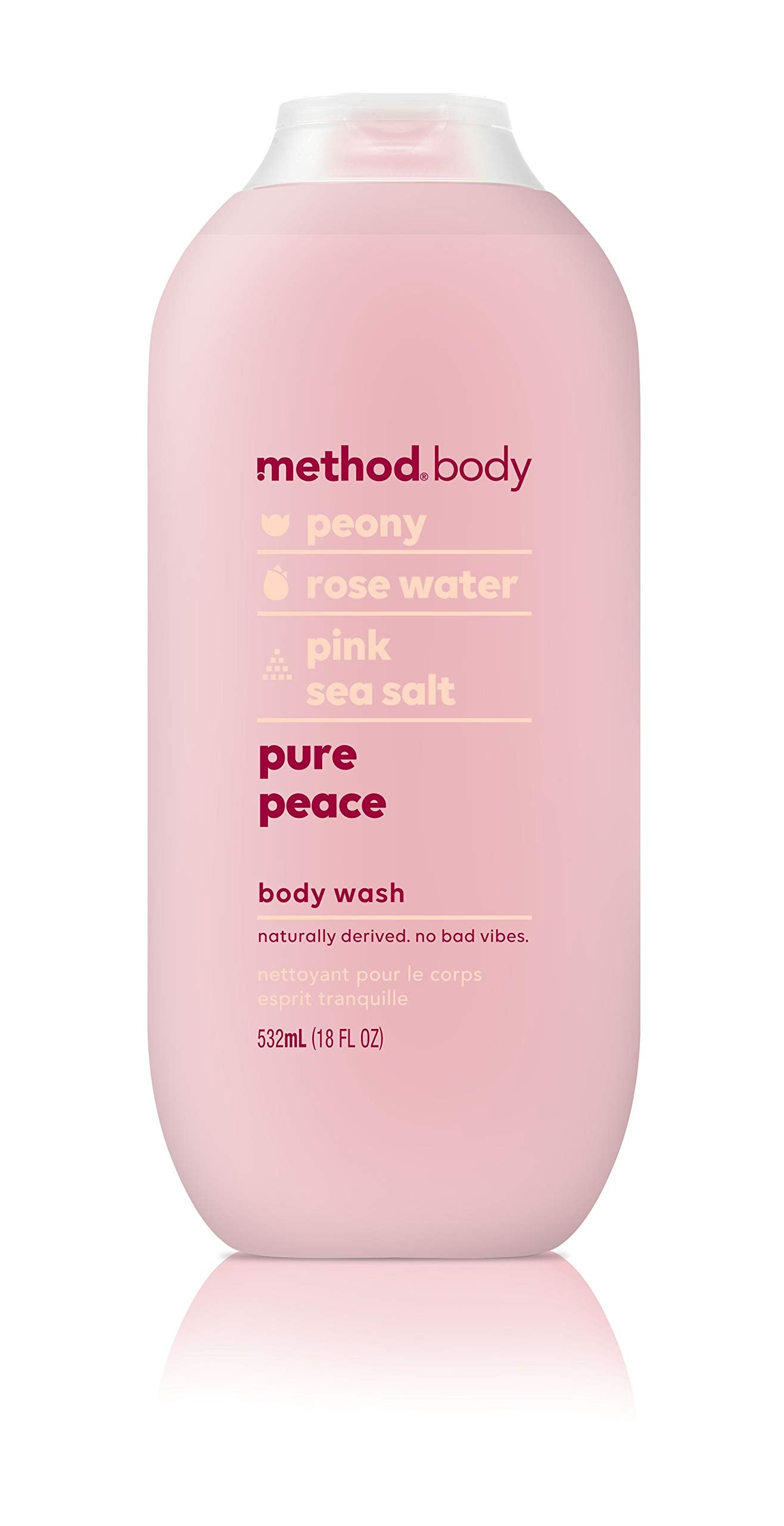 Method Body Wash, Pure Peace, 18 oz, 2 Pack, Packaging May Vary