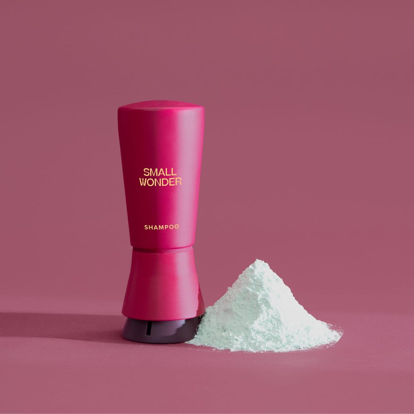 SMALL WONDER® Signature Shampoo – 2.5 oz (50-80 Washes) – Sulfate-Free, Paraben-Free, Color-Safe, Powder-to-Creamy-Lather Formula – For Shinier, Smoother Hair