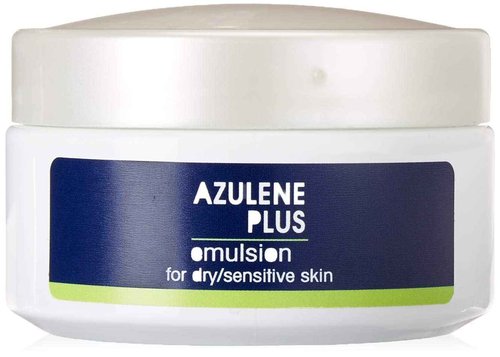 Dinur Cosmetics Azulene Emulsion Day Cream for Dry & Sensitive Skin Helps in Hydration Smoother Enhances Improves Skin Clarity Elasticity 2 OZ