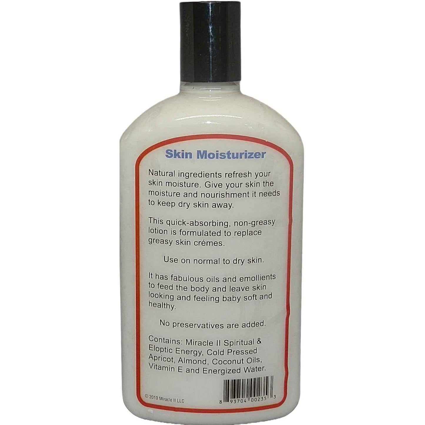 Miracle II 100% Natural Skin Moisturizer 22 Oz (Miracle 2)