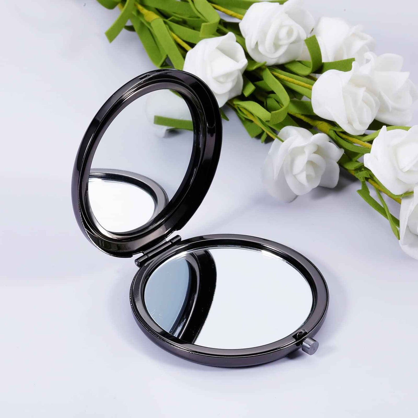 XPENMULBOJA 2025 Christmas Stocking Stuffer for Adult, Personalized Gifts for Women Girls, Compact Mirrors for Daughter Sister Friends, Pocket Mirror Small Gifts for Women