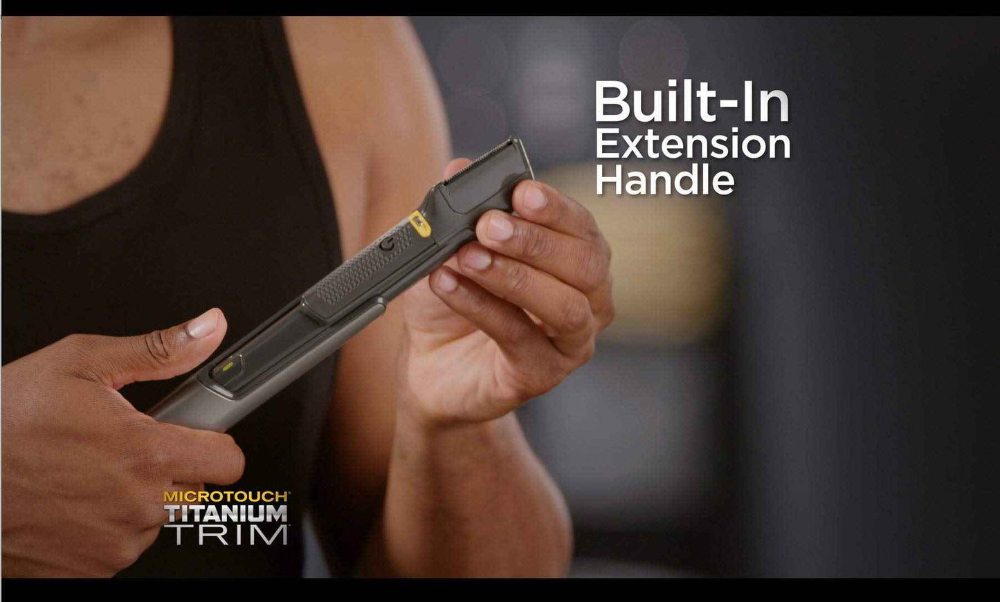 Micro Touch Titanium Trim, Lighted Hair Cutting Tool and Body Groomer (Pack of 2)