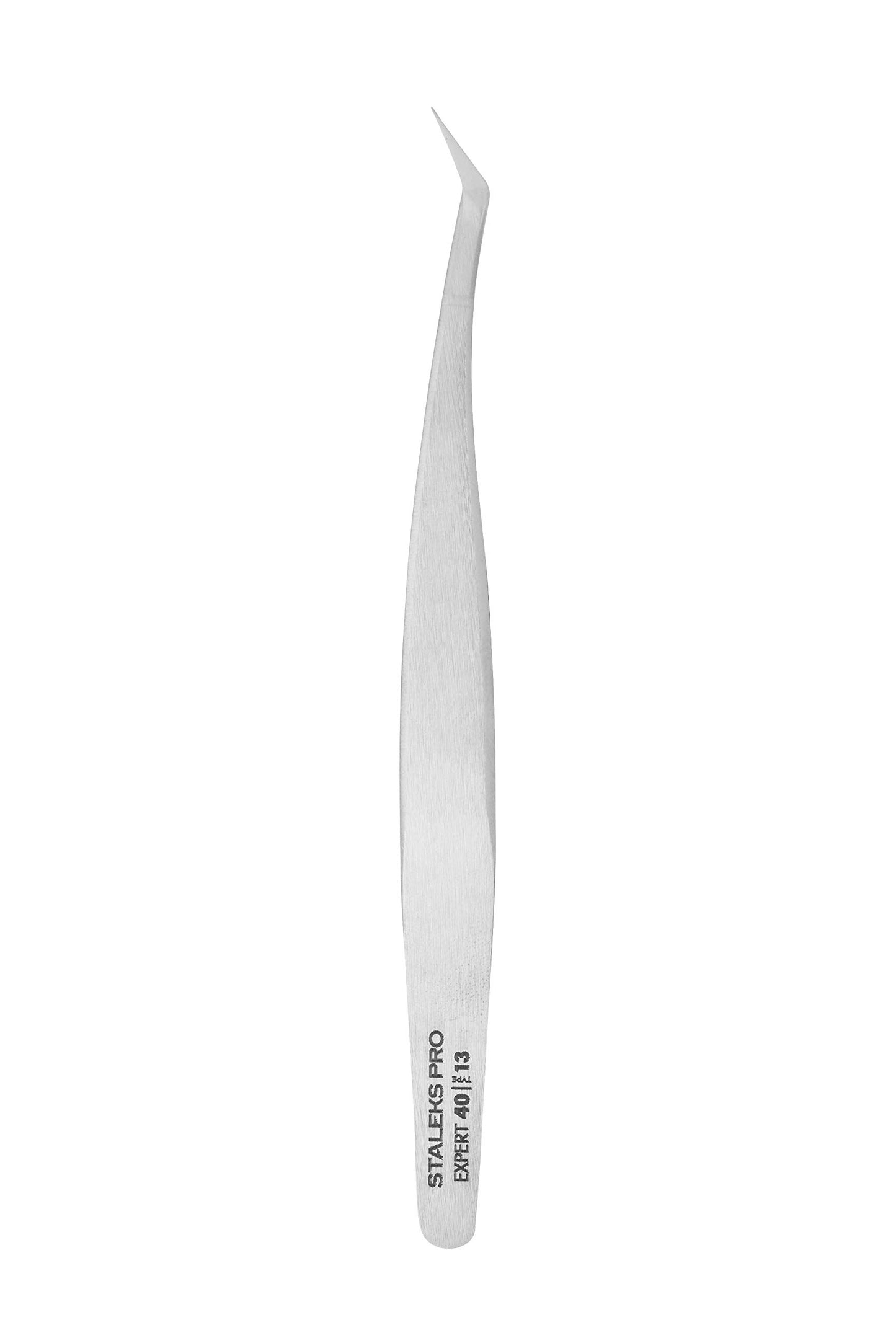 STALEKS PRO Eyelashe Tweezer (TE-40/13) - Stainless Steel