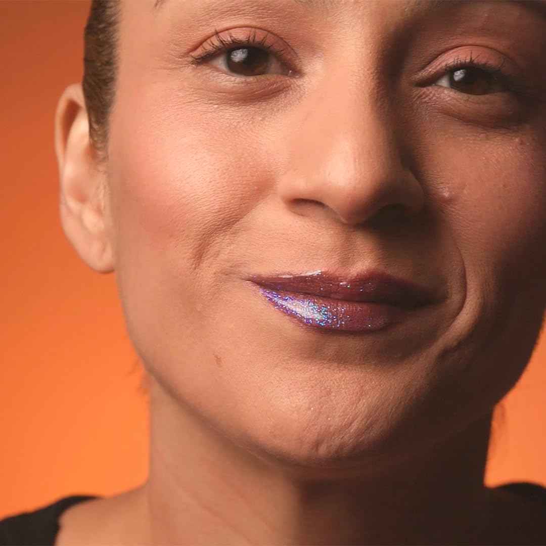 UNICORN SNOT Plant-Based Glitter Lip Gloss Gift Set - Sparkly & Shimmer Lips for Christmas Gift Set | Holographic Lip Gloss, Stocking Stuffers for Holiday | Vegan & Cruelty Free 0.37fl oz 3-Pack