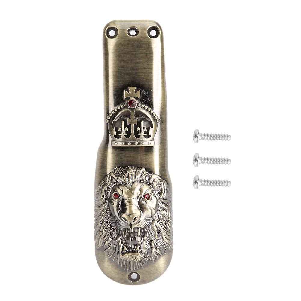 FILFEEL Professional Hair Clipper Front Cover, Electric Hair Cutter Trimmer Sheel Protective Casing for (Lion Bronze)
