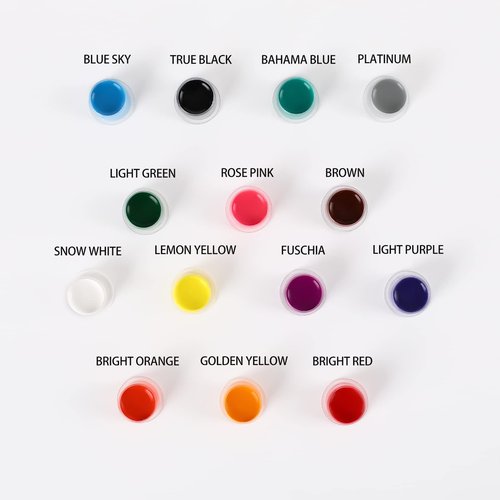 Tattoo Ink Set,EIPTWH 14 Colors Tattoo Ink Color Set 1/2oz 15ml/Bottle Bright&Vibrant Color Ink for Tattooing Tattoo Supplies
