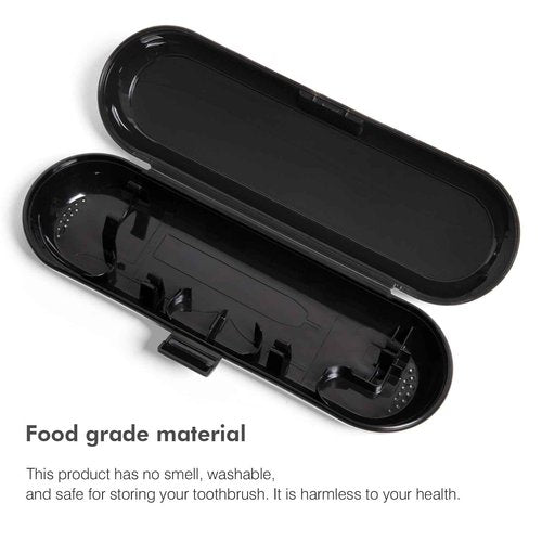Nincha Electric Toothbrush Travel Case for Oral B & Philips Sonicare,Black