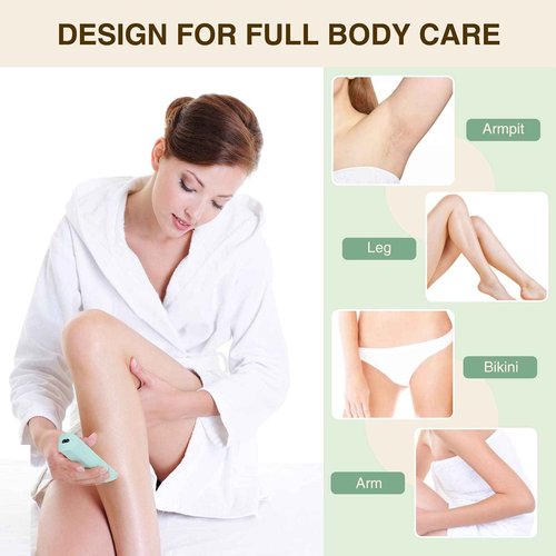 AREYZIN 2022 Professional USB Rechargeable Body Hair Trimmer Bikini Trimmer Women +Ear and Nose Hair Trimmer for Men and Women, Waterproof