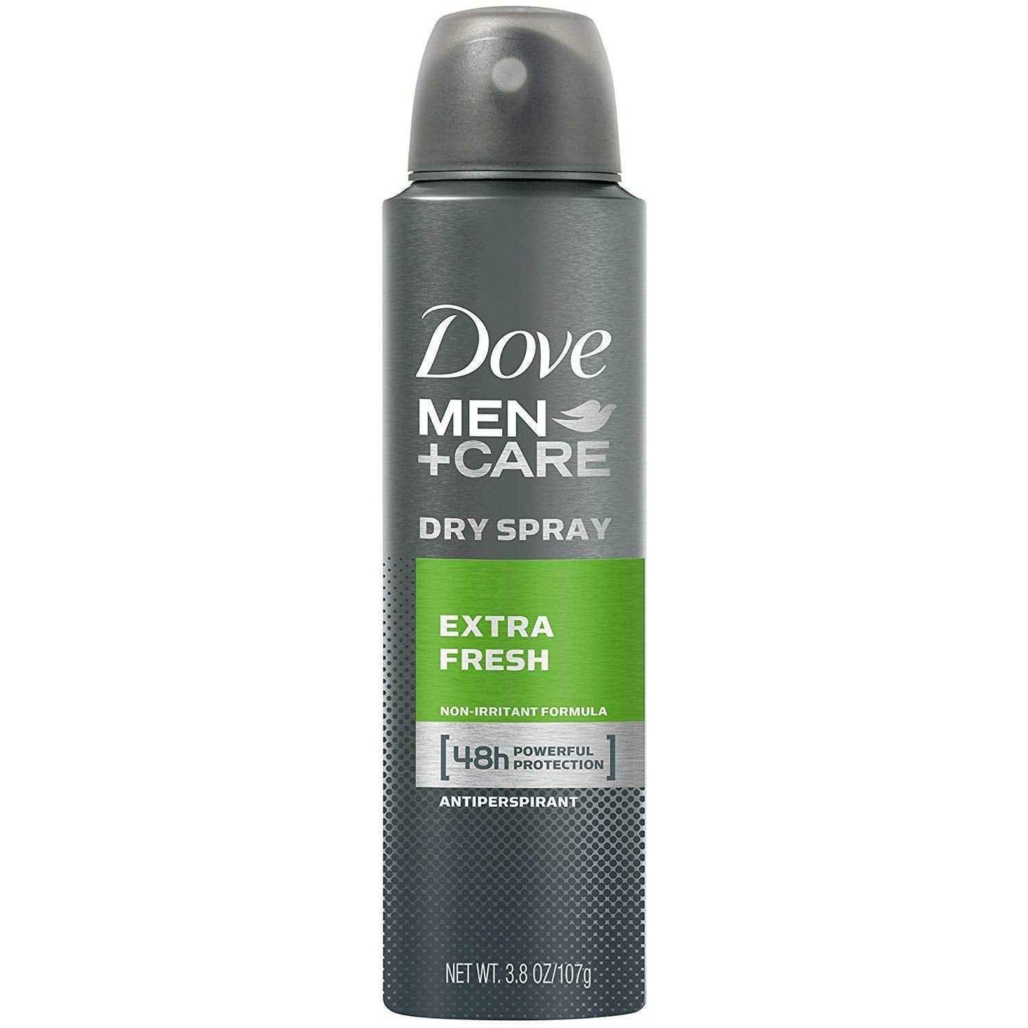 Dove Men+Care Dry Spray Antiperspirant for Men 2-Pack (3.8 Oz Ea) + Travel Body Wash (3 Oz) – 72H Protection, Long-Lasting Extra Fresh Fragrance