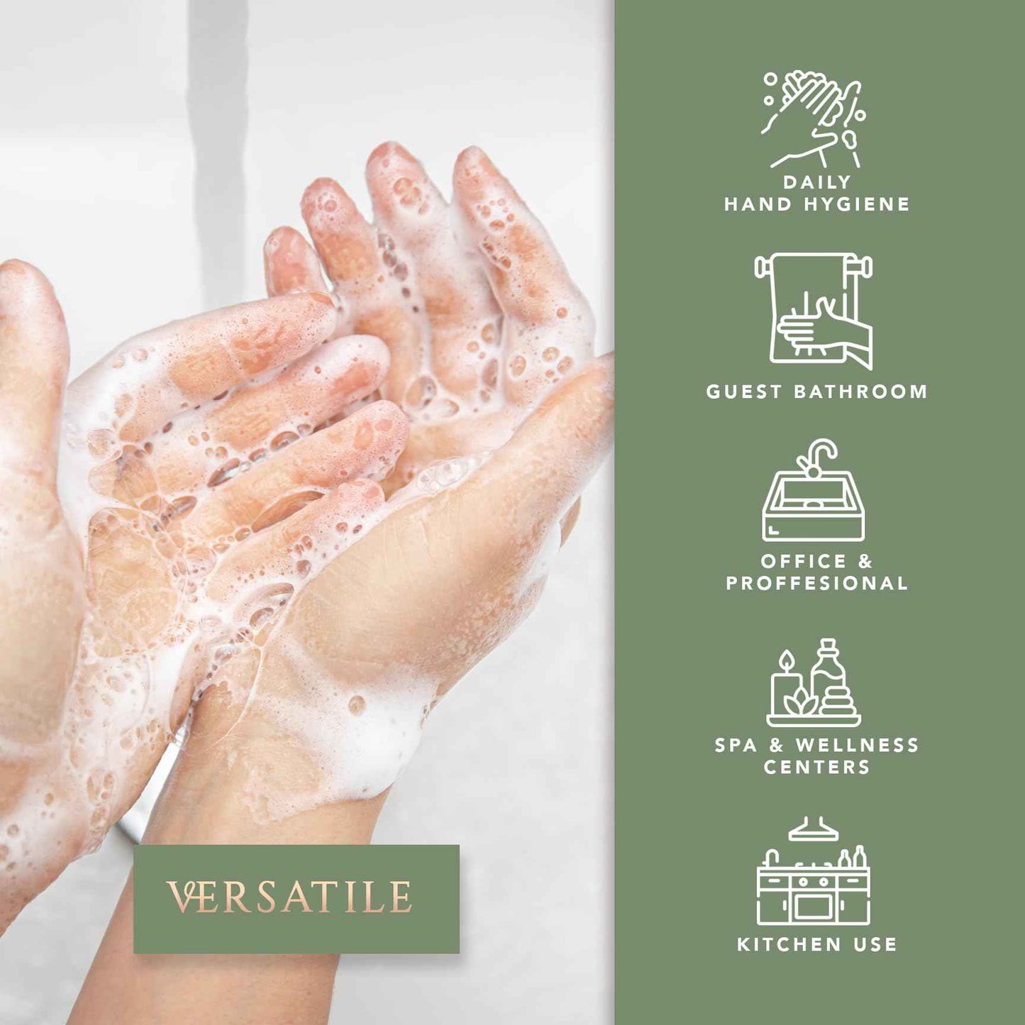 Pecksniff's Moisturizing Hand Wash - Vitamin B Enriched, Natural & Gentle Cleanser, Luxurious Hand Wash 500ml/16.9 fl oz (Glass, Raindrops & Roses)