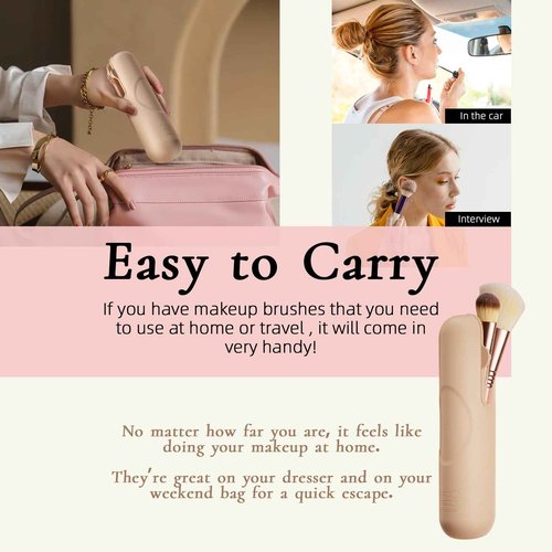 FZHZZ Makeup Organizer Countertop for Vanity, Cosmetic Organizer with Travel Makeup Brush Holder, Skincare Organizer & Storage with Drawers for Bathroom, Beauty Essentials, Eyeshadow, Lotions