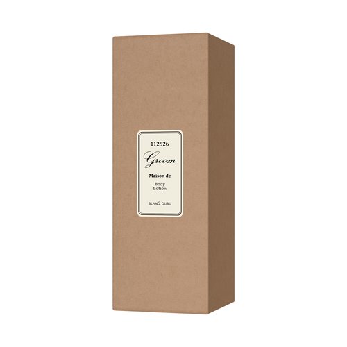 BLANC DUBU Groom Maison de Body Lotion