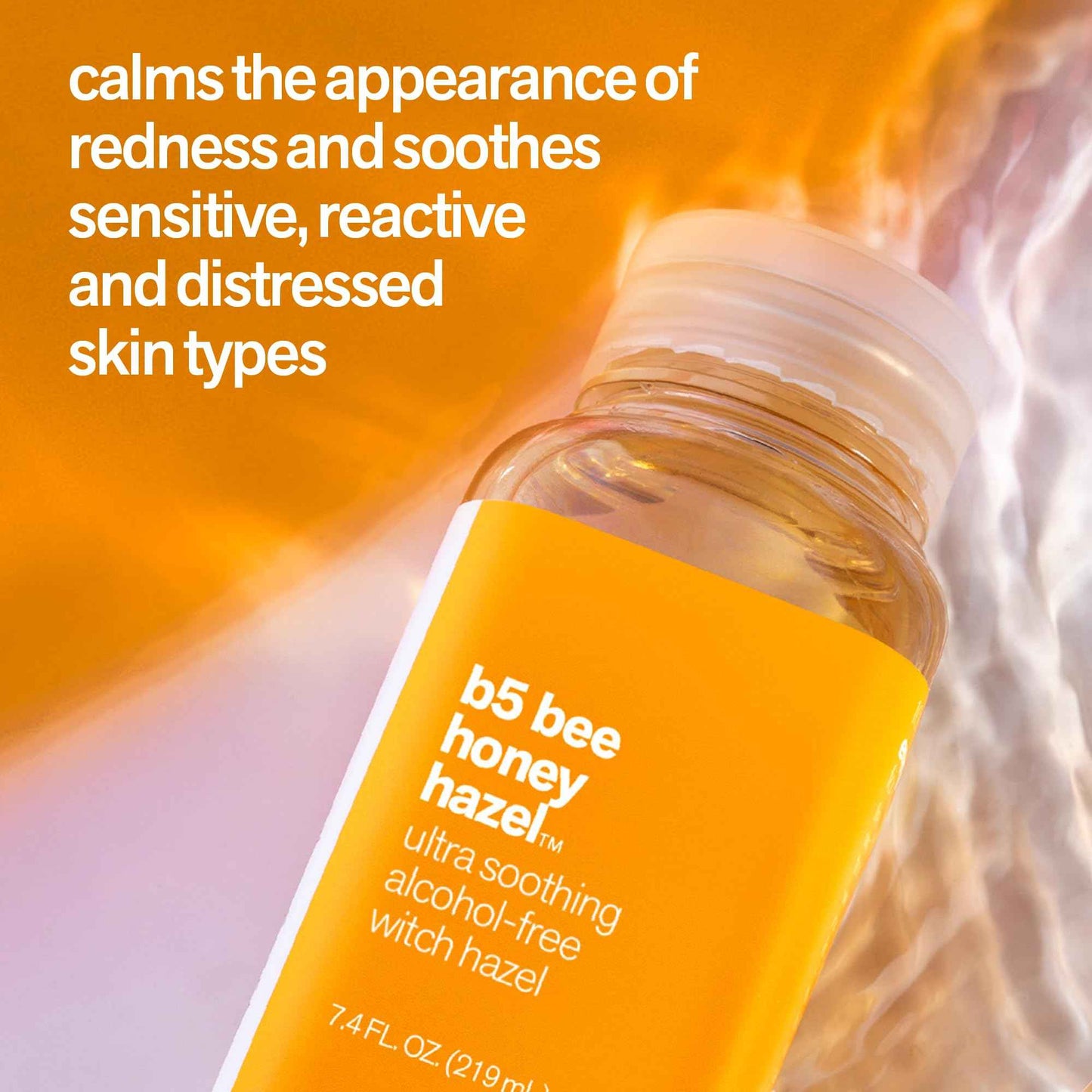 Facewater B5 Bee Honey Hazel Ultra Soothing Alcohol Free Witch Hazel