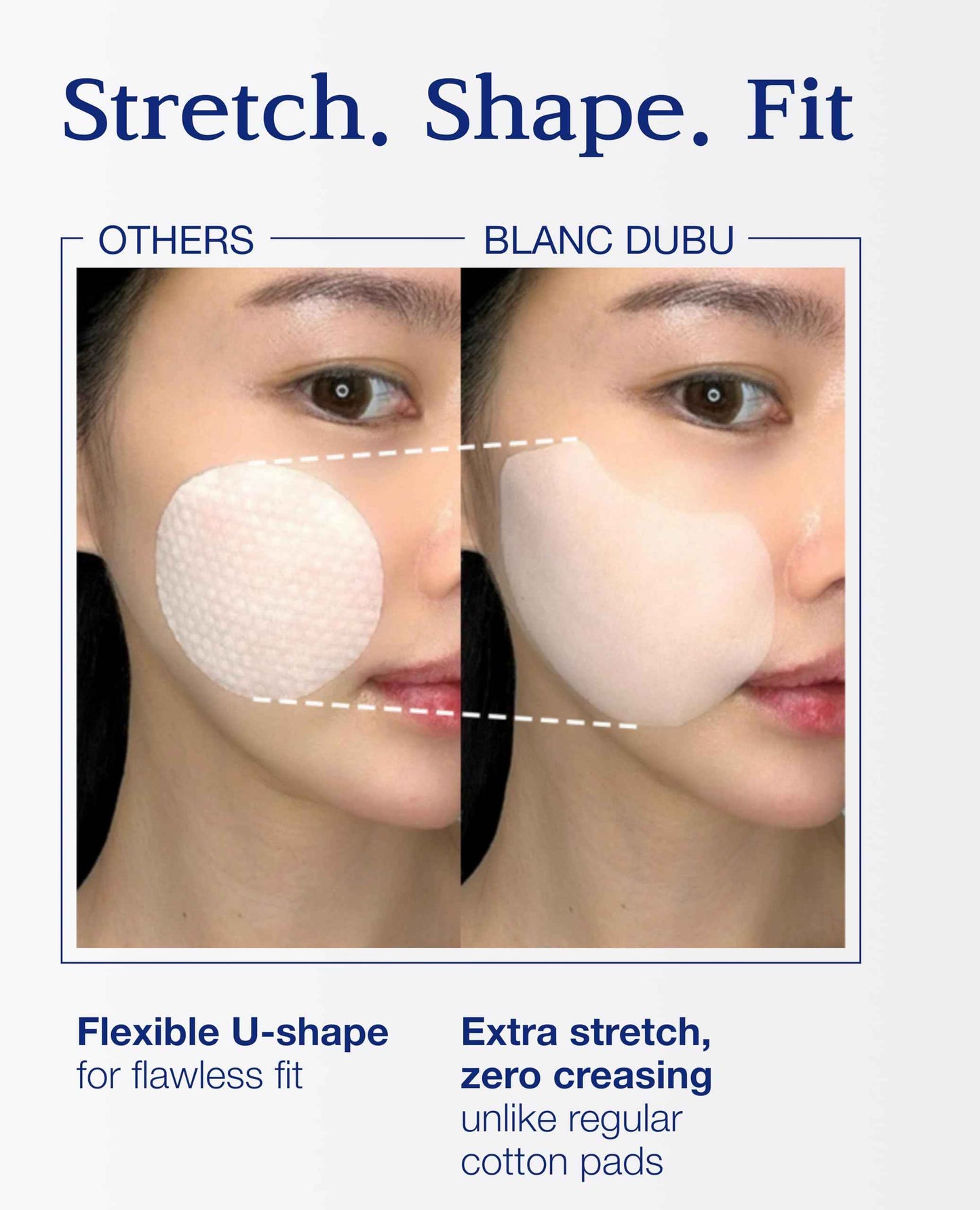 BLANC DUBU Nuborn Cell Oasis Pad | Korean Skin Care Toner Pads with Stem Cell Serum & PHA | Hydrating Face Cleansing Pads for Glowing Skin, 70 Count