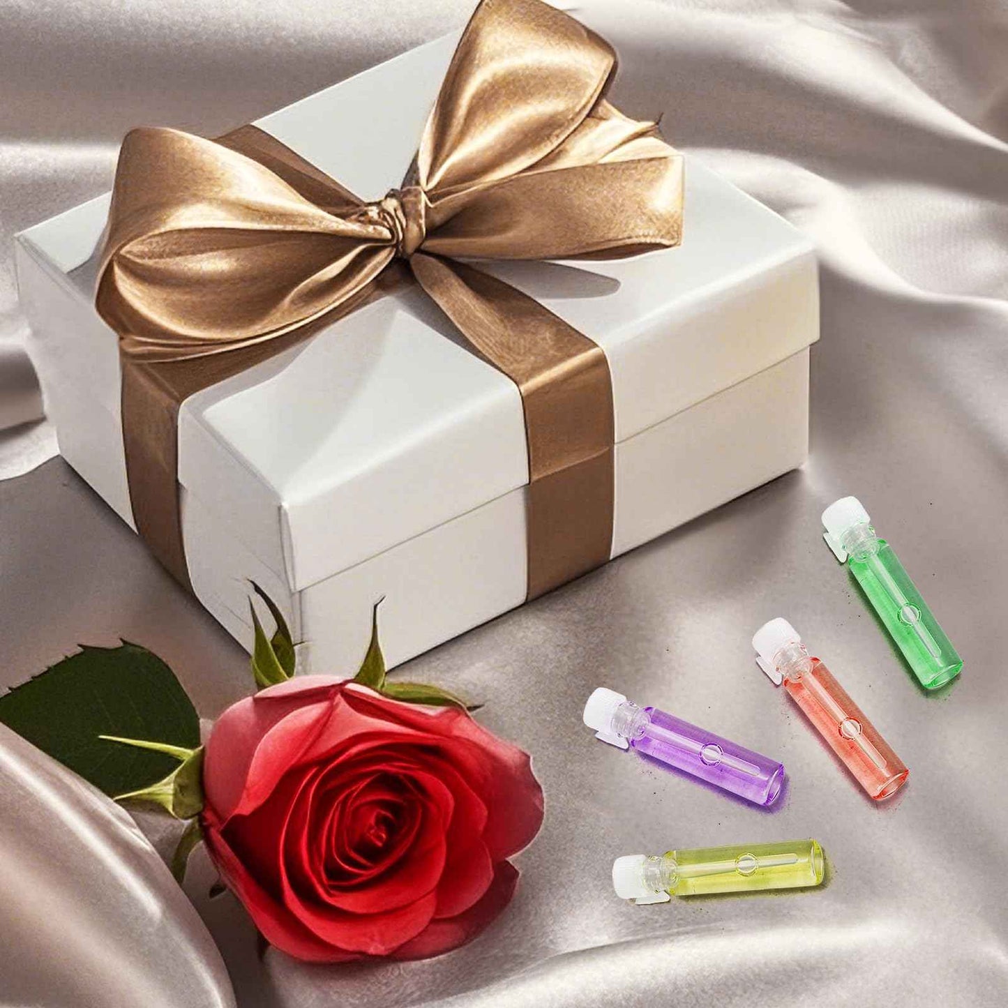 Mezchi 200Pcs Mini 1ml Clear Glass Perfume Sample Bottles with 5 Droppers, Empty Refillable Cologne Decant Bottles, Travel Tester Vials for Fragrance, Essential Oils, DIY Liquids