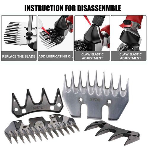 Xuchuan 13T Replaceable Sheep Shearing Clipper Straight Tooth Blade
