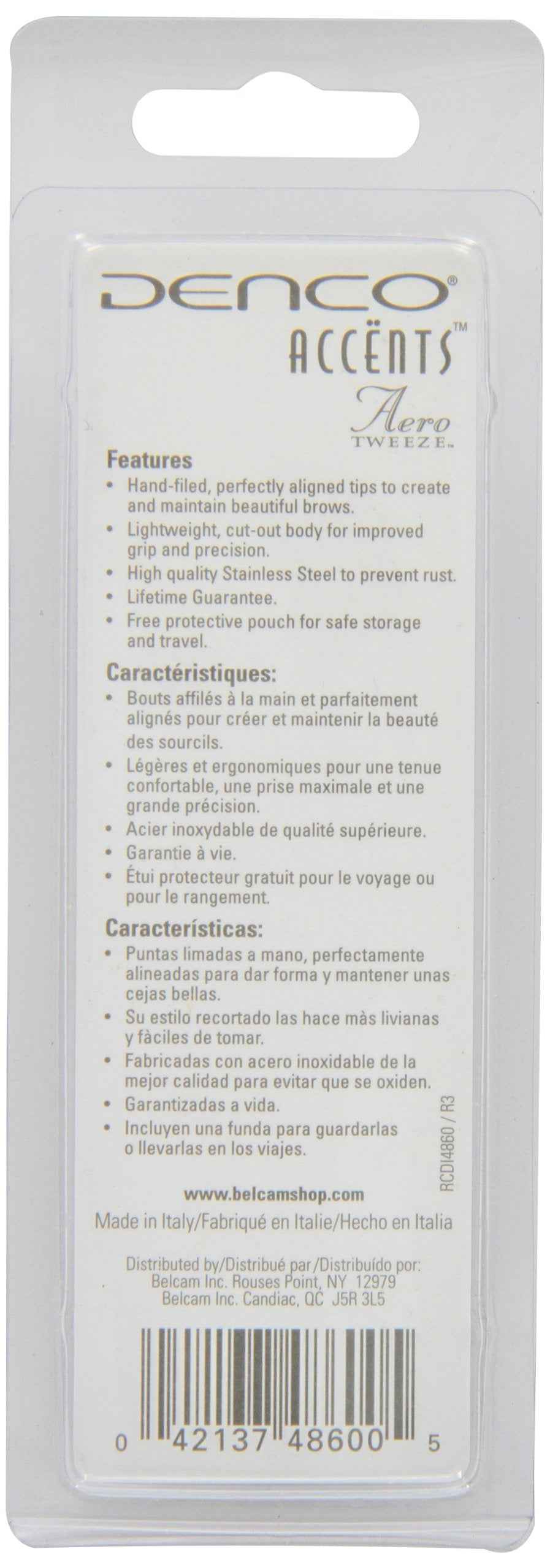 Ultra Aero Slant Tip Tweezer #4860 color may vary