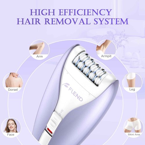 Epilator,Epilator for Women Facial Hair Removal Rechargeable,2 Speeds Hair Removal,HairRemoval Device with 36 Tweezers,Hair Removal forWomen Legs/Face/Bikini/Arms,Womens Electric Shaver Smooth Skin