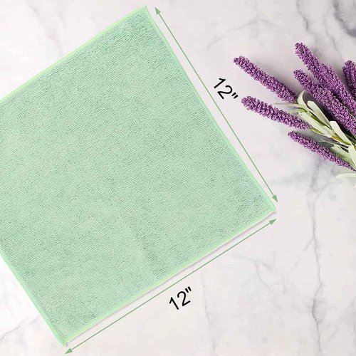 UNIMADE Washcloths - 20 Pack - Face Towels (12" x 12"), Highly Soft Wash Cloths and Hand Towels, Fast Drying Multi-Purpose Microfiber Cleansing Cloths for Bathroom, Hotel, Spa, and Salon - Multicolor