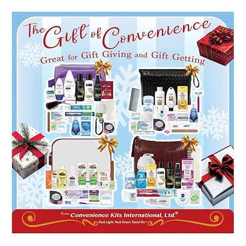 Convenience Kits International Women's Luseta Kit, Travel Size Toiletry Kit for Women, Gifts for Women, 10 Piece Set
