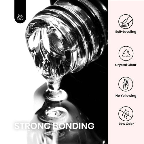 Beetles Gel Polish 5 in 1 Nail Glue and Base Gel Kit for Acrylic Nails and Gel Polish Nail Set 20 Colors Fantasyland Collection Pastel Bright Pink Purple Navy Blue Green Glitter Led Soak Off