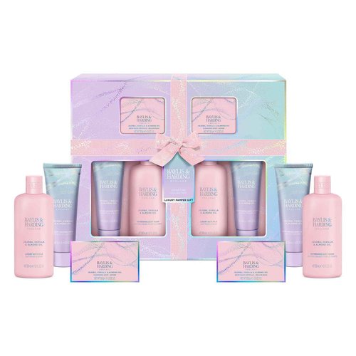 Baylis & Harding Gift Set for Women - Luxury Skin & Body Pack - Jojoba, Vanilla & Almond Oil