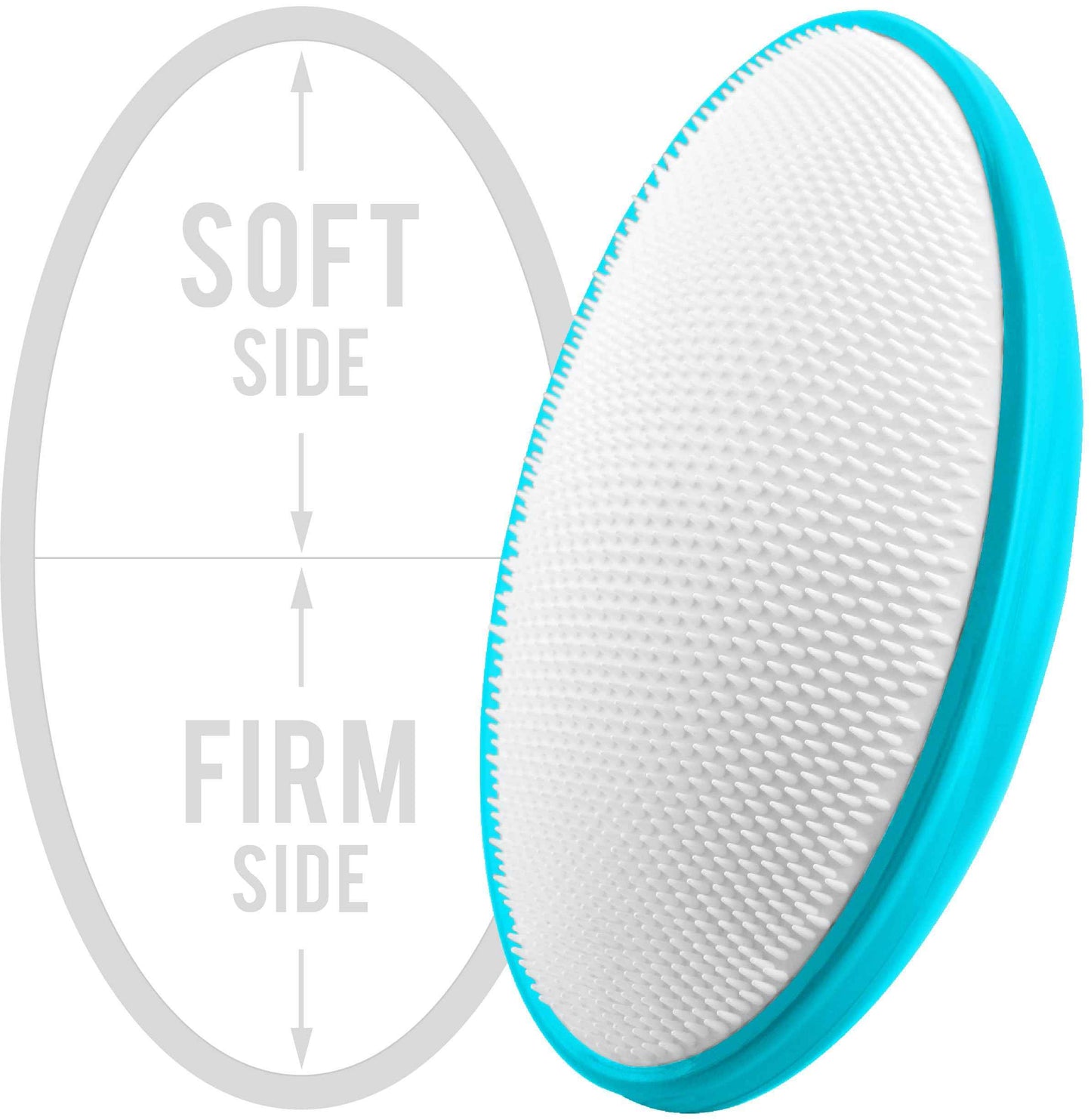 WIZKER Premium Ingrown Hair Exfoliating Brush for Sensitive Skin, Couple’s Edition Removes Razor Bumps, Reduces Shaving Irritation, Waxing, Laser – Waterproof, No Mold