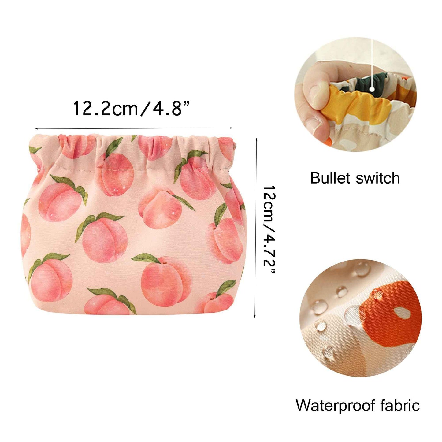 MIAO JIN 4 PCS Small Coin Purse Bulk, Squeeze Mini Coin bag Pouch Kit Pouch Accessories Organizer for Headphones Jewelry Women